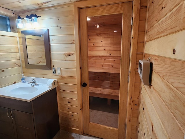 view of sauna / steam room