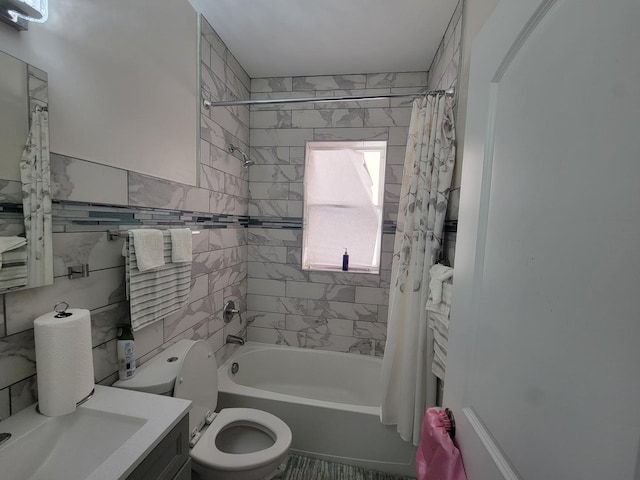 8240 S Wolcott Ave, Chicago, IL 60620 - full bathroom featuring shower / tub combo and vanity