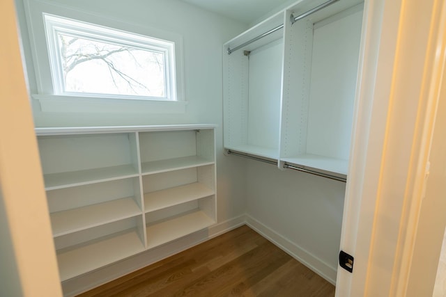 591 S Saylor Ave, Elmhurst, IL 60126 - walk in closet featuring wood finished floors