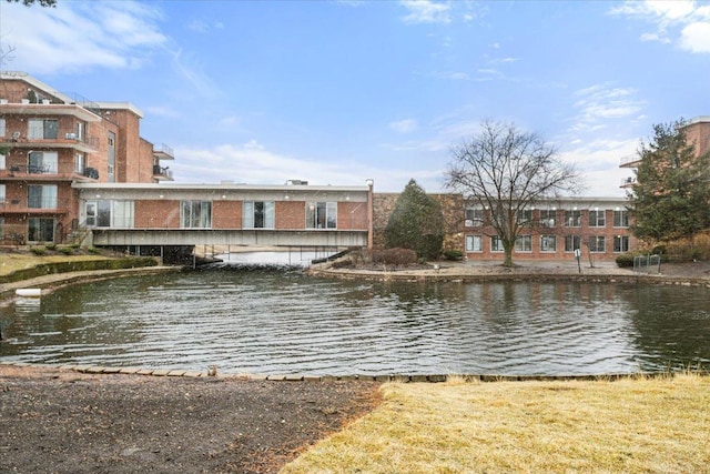 view of water feature