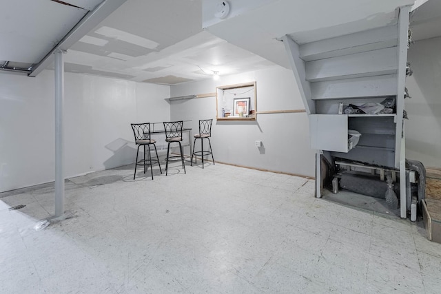 interior space featuring tile patterned floors