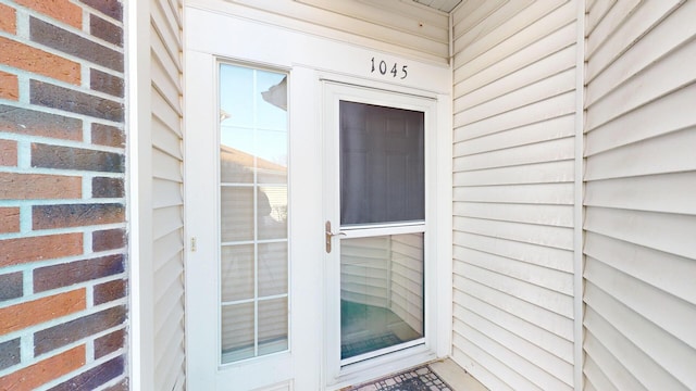 view of property entrance