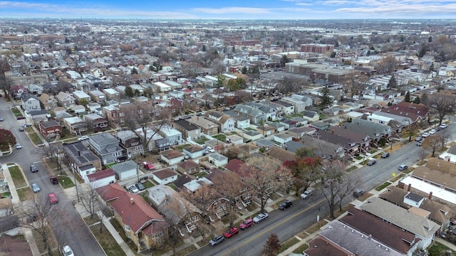 birds eye view of property featuring a residential view