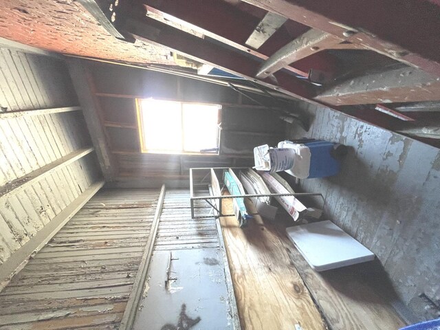 1514 W Fry St, Chicago, IL 60642 - view of unfinished attic