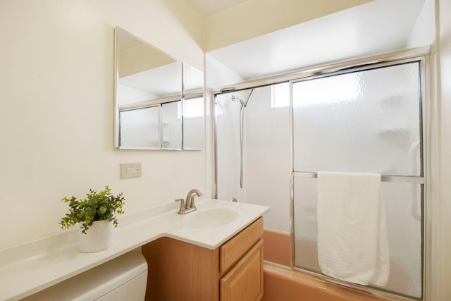 2547 2nd Ave, North Riverside, IL 60546 - full bathroom with vanity and enclosed tub / shower combo