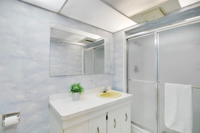 2547 2nd Ave, North Riverside, IL 60546 - bathroom with vanity and a shower stall