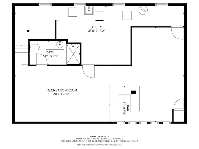 2547 2nd Ave, North Riverside, IL 60546 - floor plan / room layout