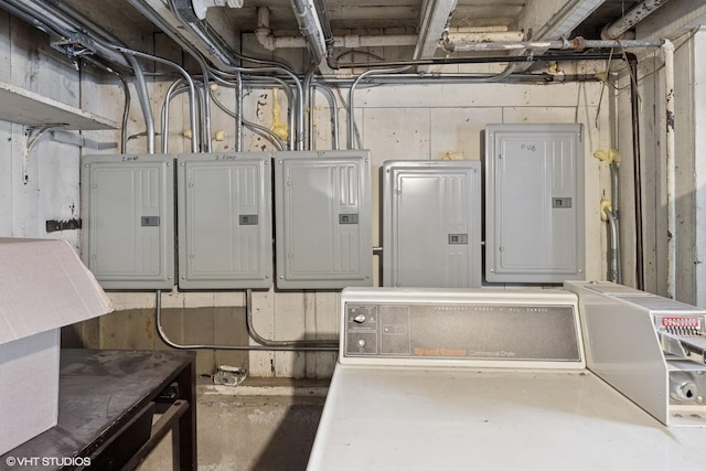 2531 W Lyndale St, Chicago, IL 60647 - unfinished below grade area featuring electric panel