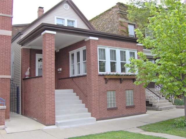4047 N Oakley Ave, Chicago, IL 60618 - view of front of home with brick siding