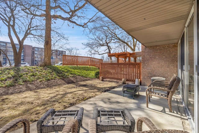 view of patio / terrace