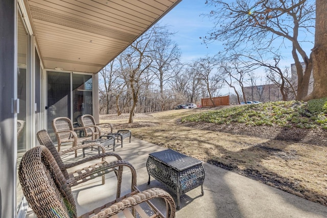 view of patio