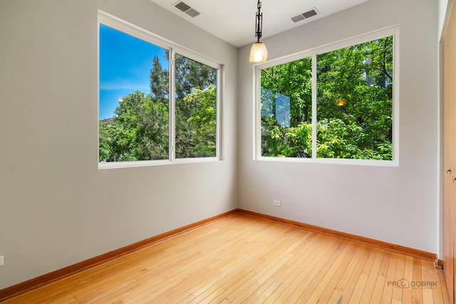 1061 Chadwick Dr, Grayslake, IL 60030 - unfurnished room with baseboards and light wood-style flooring