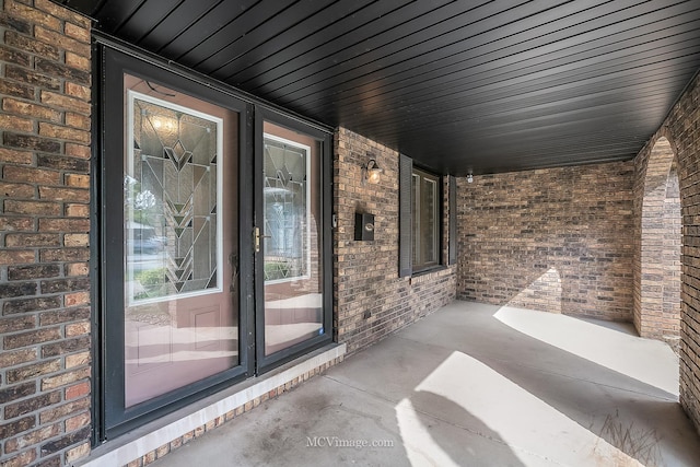 view of patio / terrace featuring a porch