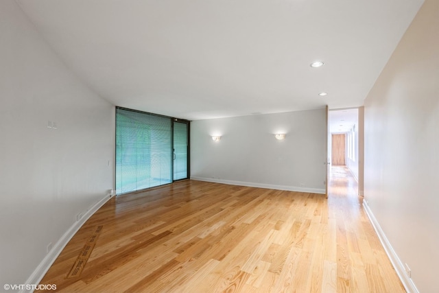 2000 Clendenin Ln, Riverwoods, IL 60015 - unfurnished room with light wood-type flooring and recessed lighting