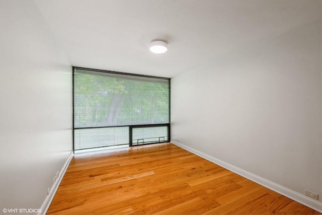 2000 Clendenin Ln, Riverwoods, IL 60015 - spare room featuring expansive windows and light wood-type flooring