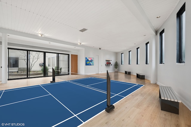 2000 Clendenin Ln, Riverwoods, IL 60015 - view of tennis court featuring basketball court
