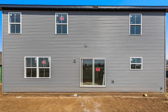 605 Wheatley Dr, Mahomet, IL 61853 - view of rear view of property