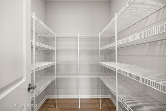 view of pantry