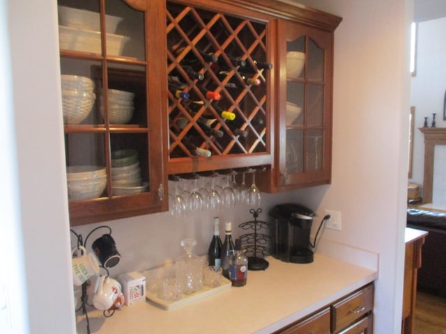 8032 Abbey Rd, Tinley Park, IL 60477 - view of indoor dry bar