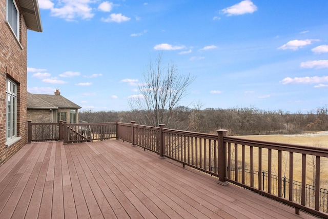 view of deck