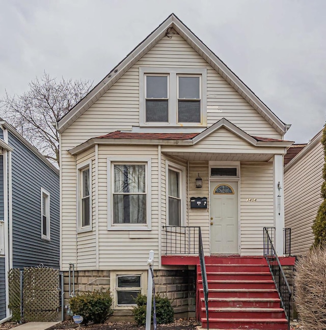 view of front of house