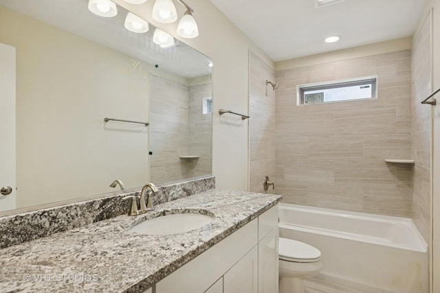 5912 Prairie Ridge Rd, Crystal Lake, IL 60014 - full bath with vanity and tub / shower combination
