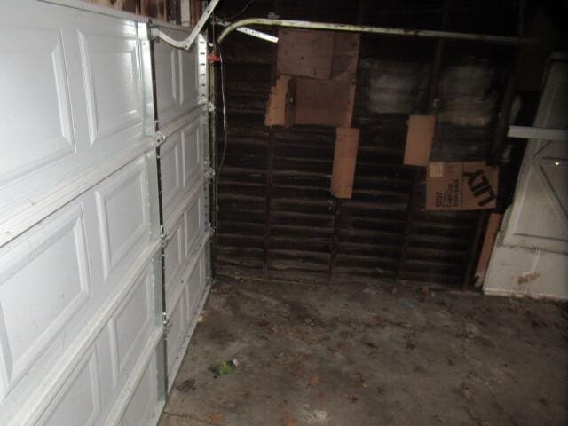 view of basement