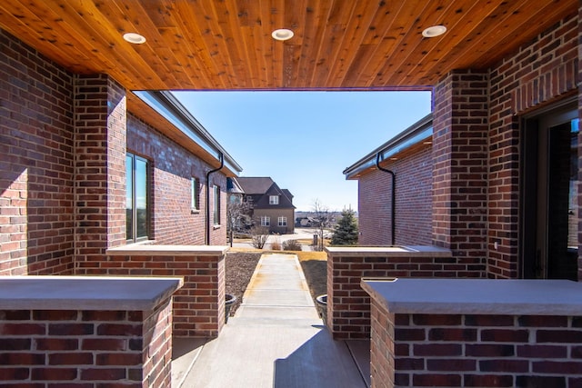 view of patio