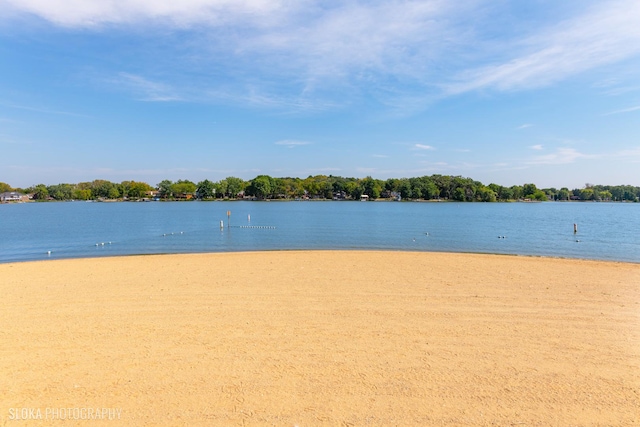 property view of water