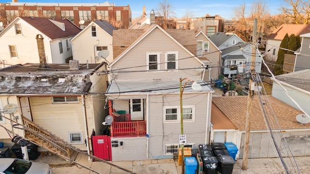 view of rear view of house