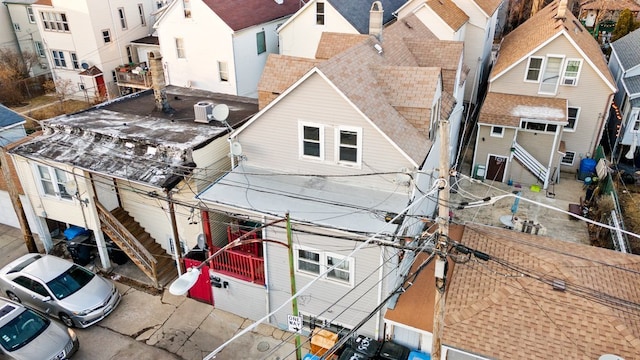 exterior space featuring a residential view