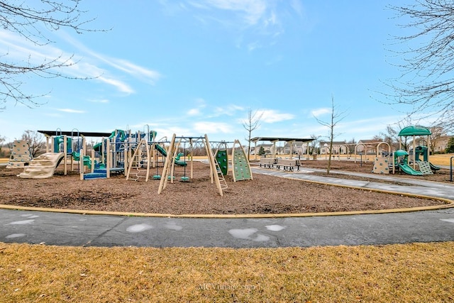 view of community playground