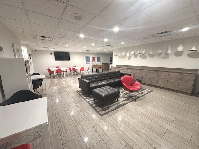 lobby with visible vents