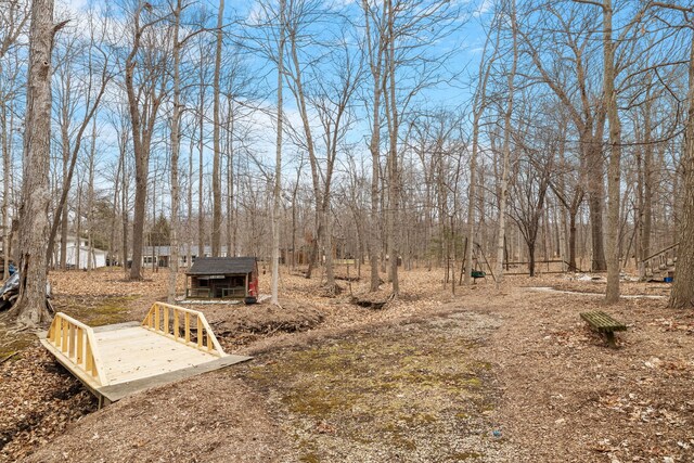 11040 W Cleveland Rd, Mokena, IL 60448 - view of yard with an outbuilding