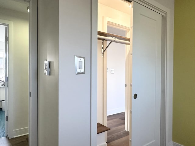 view of closet