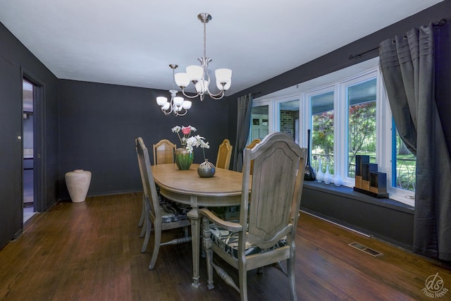 14930 W Wadsworth Rd, Wadsworth, IL 60083 - dining room featuring a chandelier and wood finished floors
