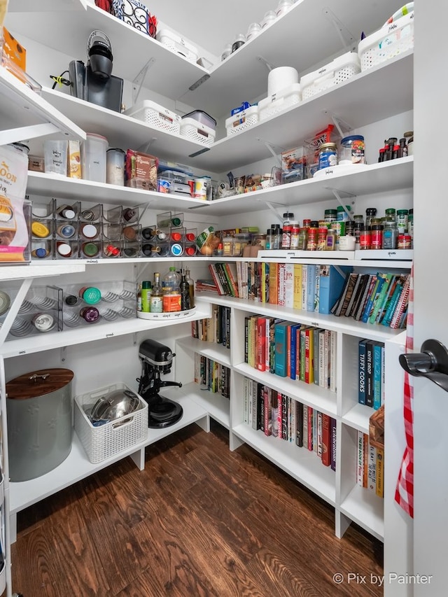 view of pantry