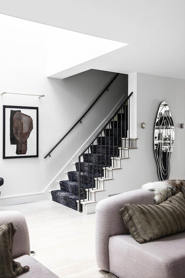 1940 N Maud Ave, Chicago, IL 60614 - stairs featuring wood finished floors