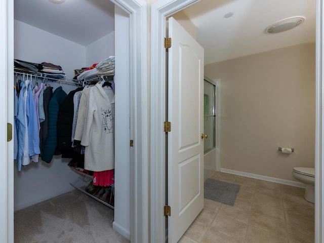 view of spacious closet