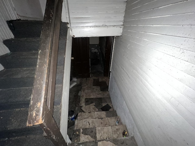 view of stairs