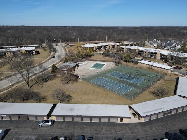 drone / aerial view