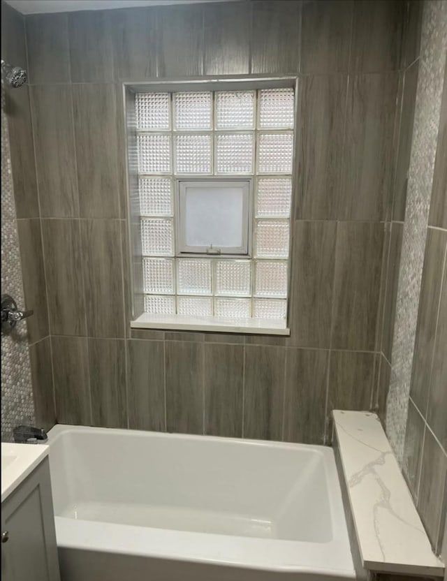 full bath with vanity