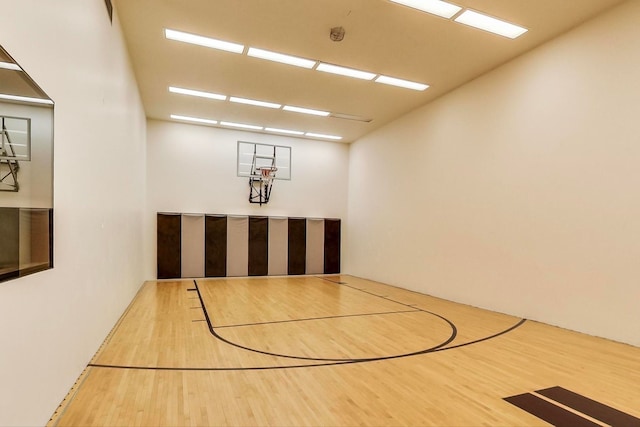 view of sport court with community basketball court