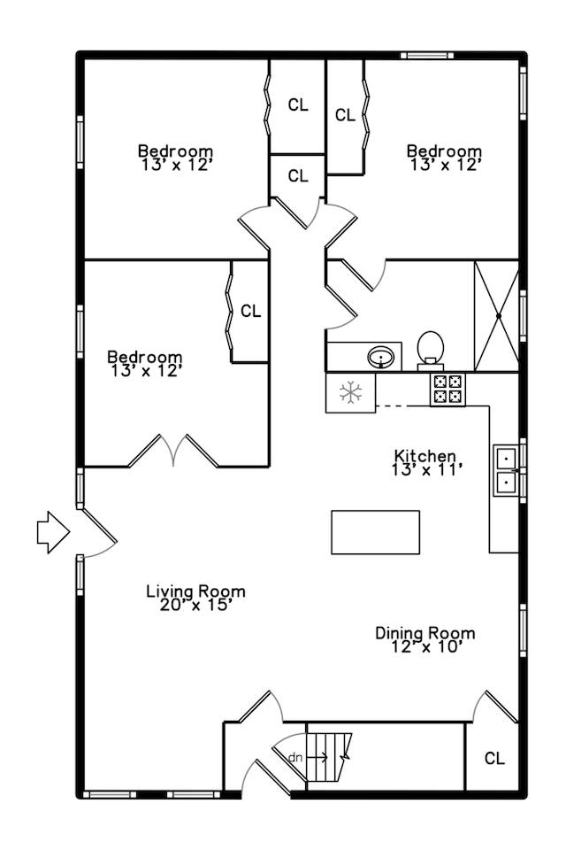 view of layout