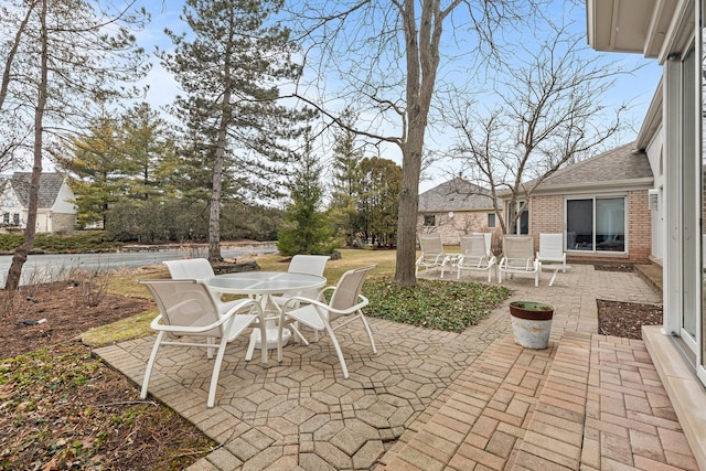 view of patio / terrace with outdoor dining area