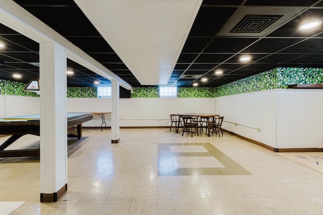 view of patio / terrace with visible vents and outdoor dining space