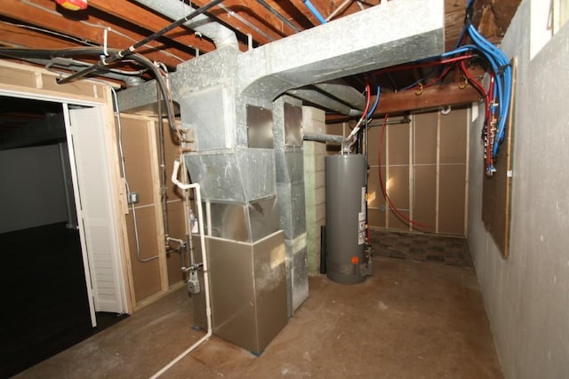 utilities with water heater