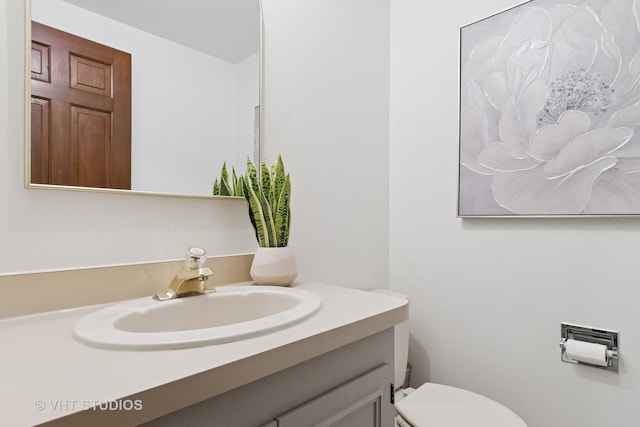 1109 E Gartner Rd, Naperville, IL 60540 - half bath with vanity and toilet