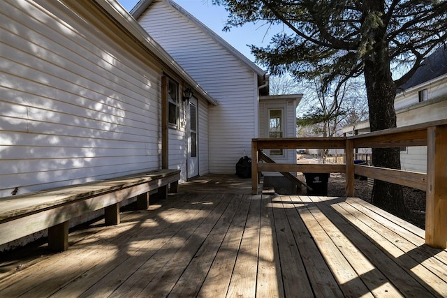 view of deck