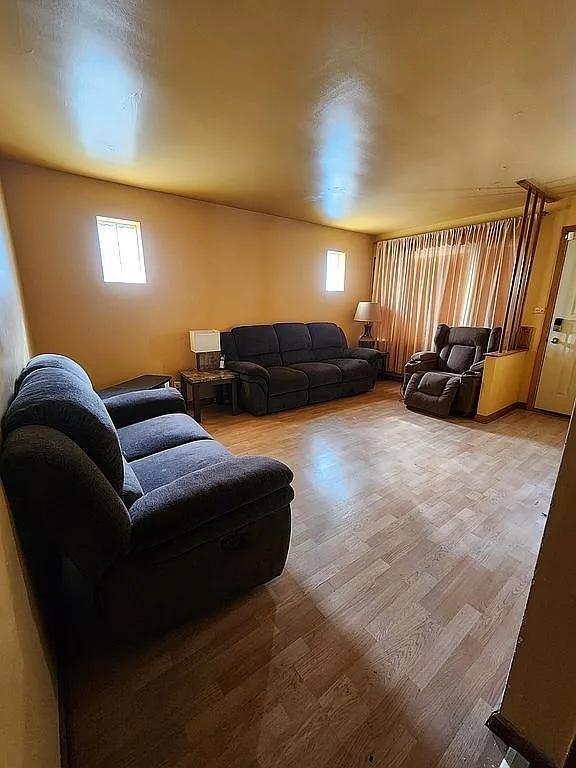 living room featuring wood finished floors